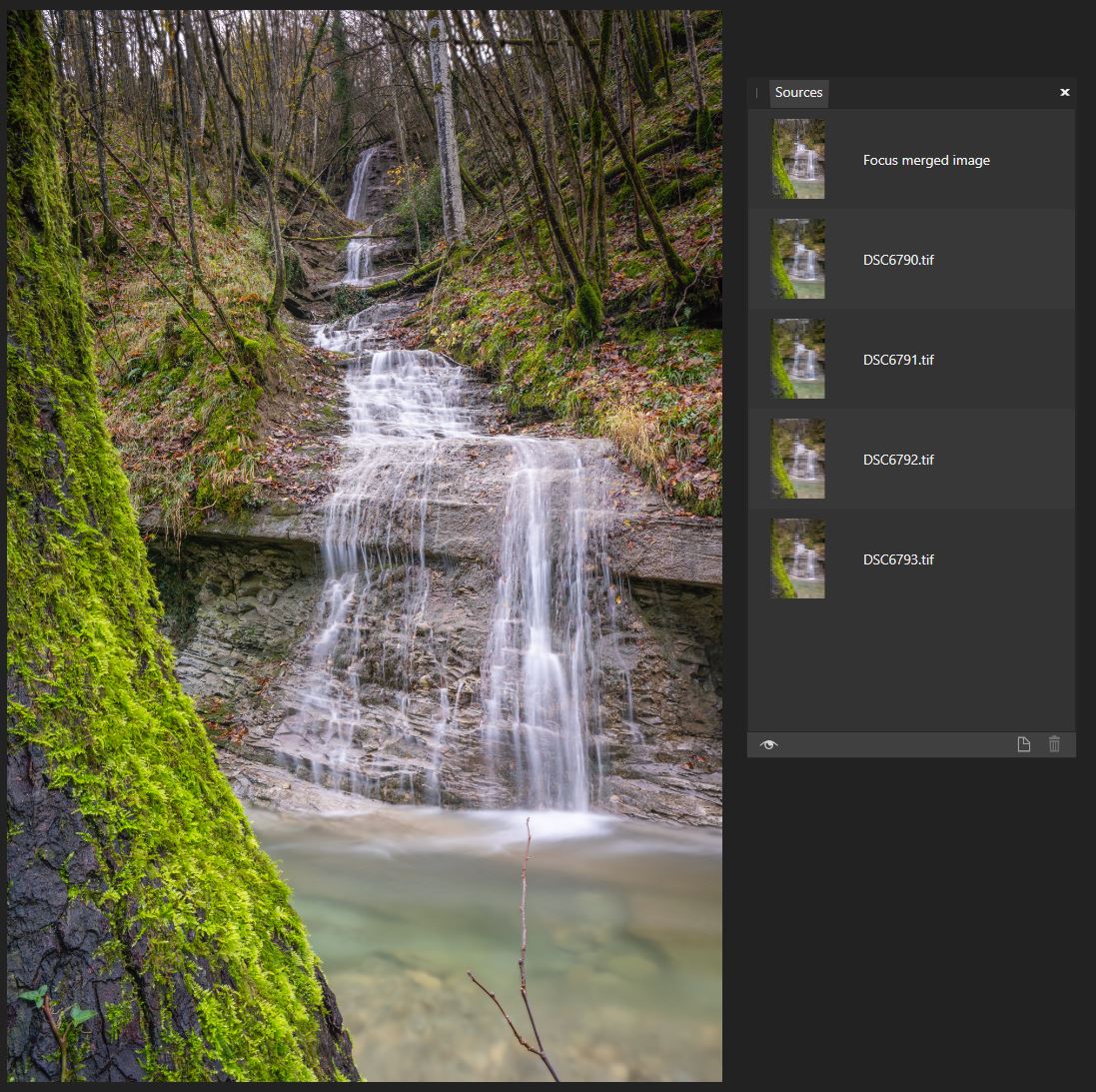 focus stacking in affinity photo
